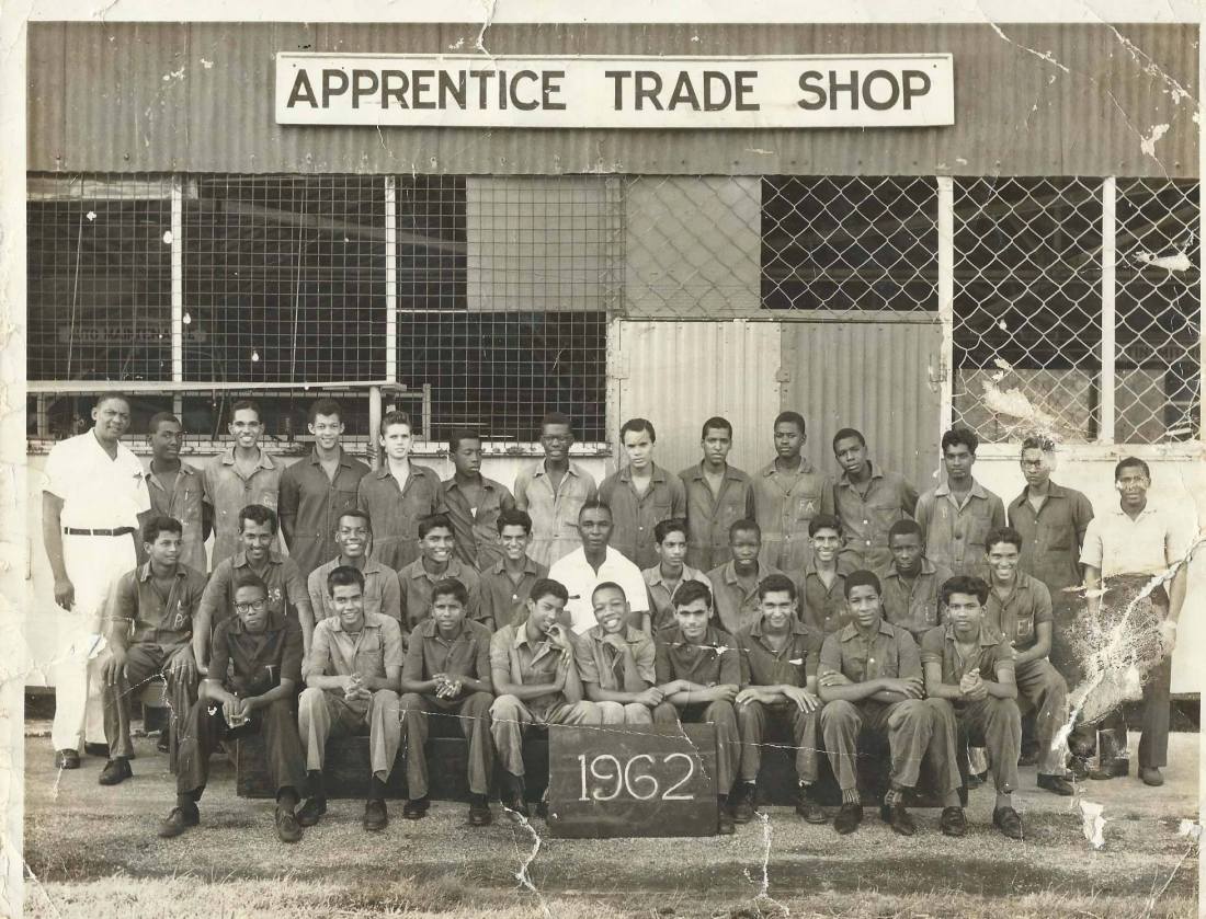 Texaco ( Petrotrin ) Apprentice class of 1962